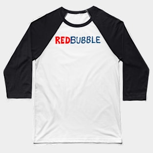 red bubble design Baseball T-Shirt